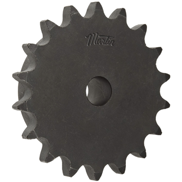No. 80 - 1" Pitch - Single - Plain Stock Bore Sprocket